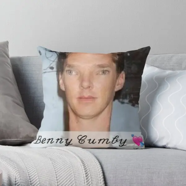 

Larger Benny Cumby 33 Printing Throw Pillow Cover Bed Bedroom Case Decor Soft Comfort Office Fashion Anime Pillows not include