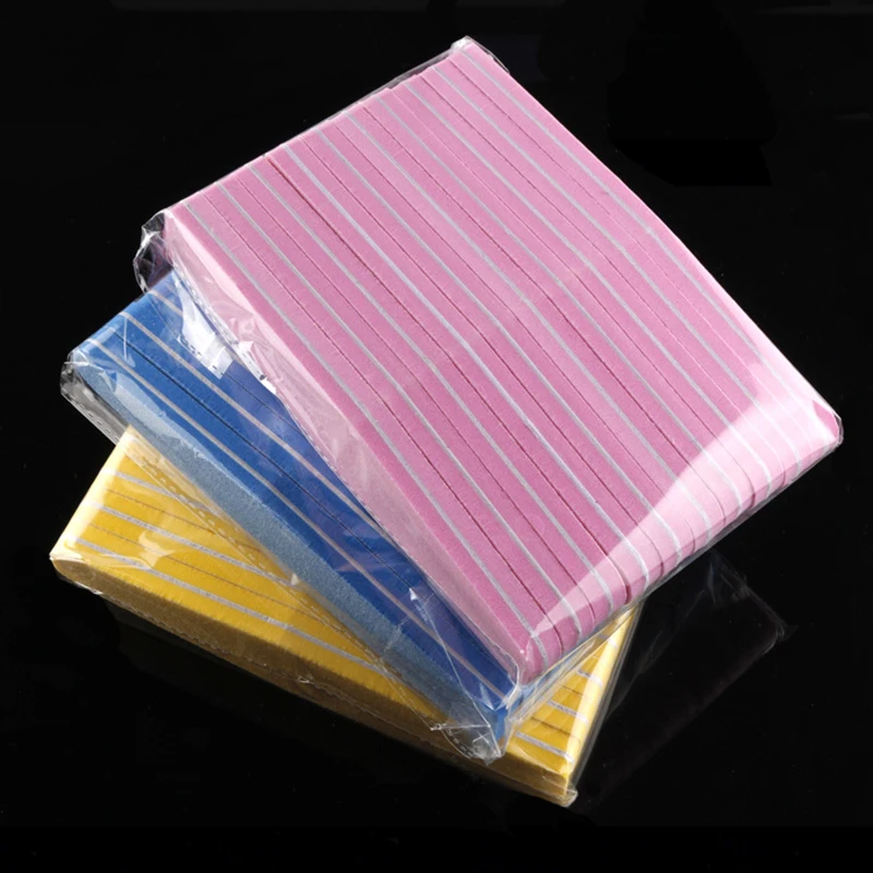

1Pcs Nail File Buffer Block For Nail Art Manicure Colorful Sanding Buff Files Sponge Tools Grinding Pedicure Accessories