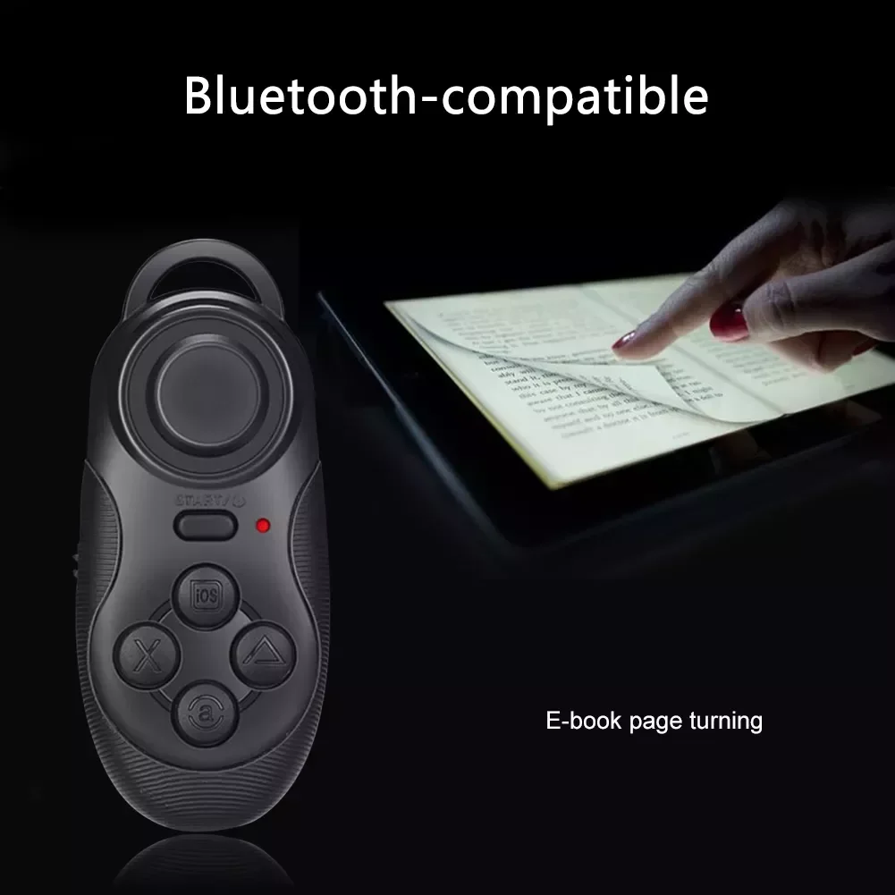 

NEW2023 2022NEW Bluetooth Gamepad Wireless V4.0 VR Controller Remote Pad Gamepad Rechargeable VR Vidoe Game Selfie Flip E-Book P