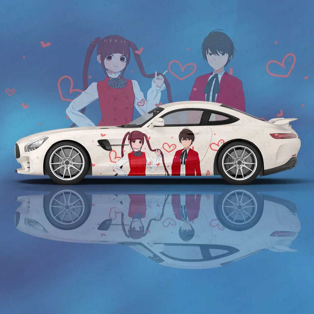 

Shinigami Bocchan to Kuro Maid аниме наклейка на кузов автомобиля аниме иташа Автомобильная боковая Наклейка на кузов Автомобильные украшения наклейки