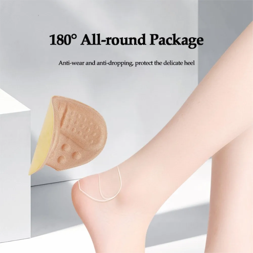 Heel Stickers Heel Protectors Sneaker Shrinking Size Insoles Anti-Wear Feet Shoe Pads Adjust Size High Heel Pads for Shoes Women