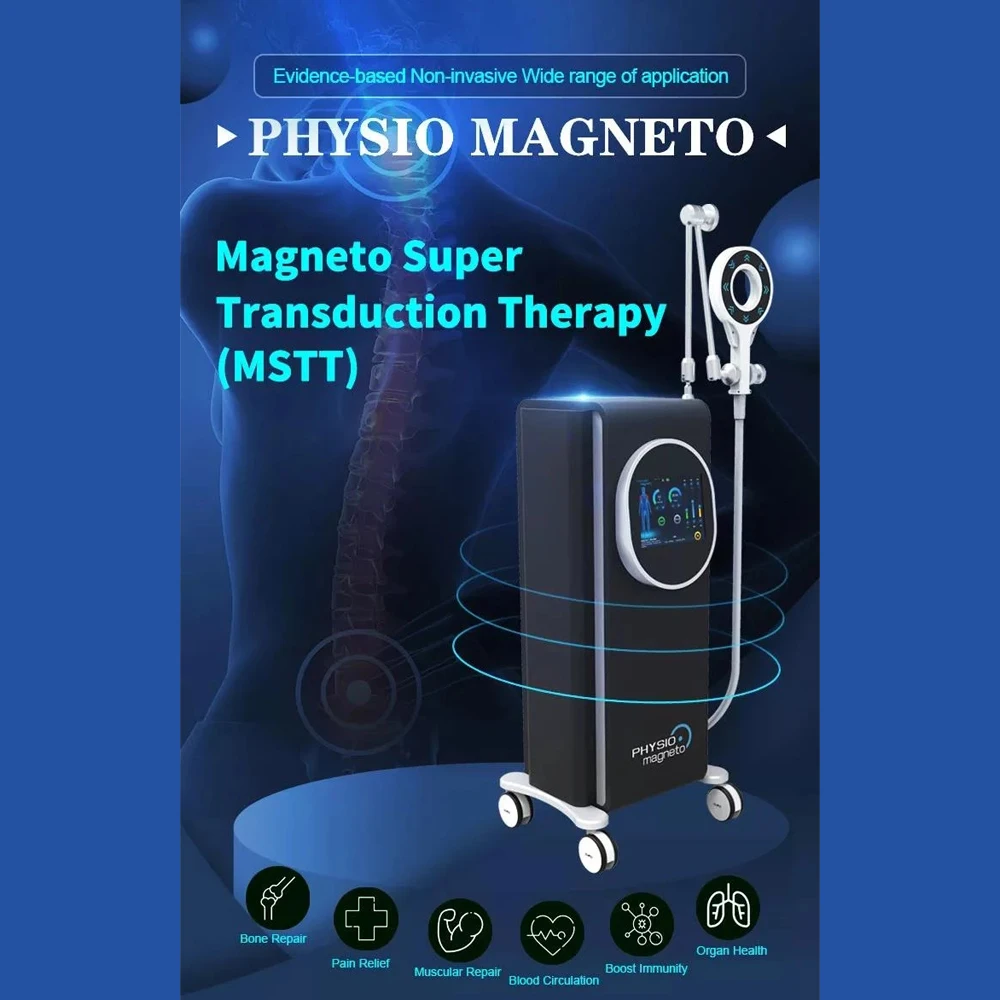 

Back Pain Massage Machine Physical Magnetic PEST Stimulate Muscles Emtt Physio Magneto therpay Sports Injury Body Pain Relief