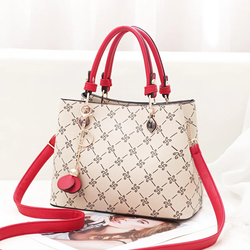 

Casual Female Tote Bag Fashion Printing Ladies Handbag Temperament Womens Shoulder Bag Trendy Messenger Large Bag Designer Sac