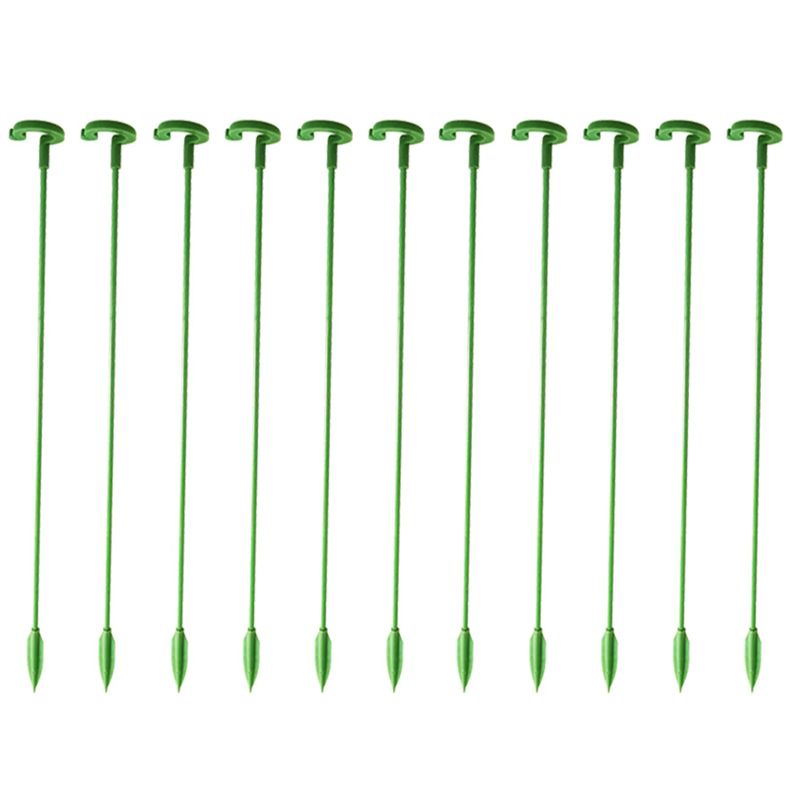 

10pcs Indoor Outdoor Plant Stake Garden Supplies Tomato Home Flower Support Vegetables Professional Orchid Lily Single Stem