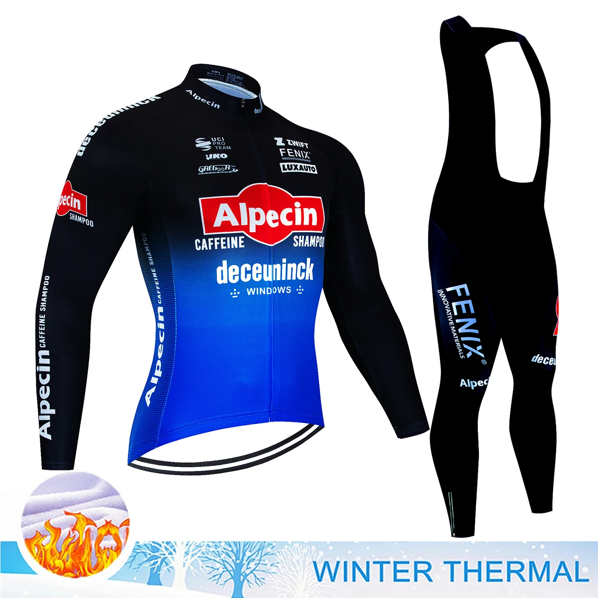 

Мужская велосипедная одежда Alpecin для горного велосипеда, мужские брюки, зимний трикотажный теплый флисовый нагрудник, блузка, трикотажные мужские костюмы, велосипедная одежда