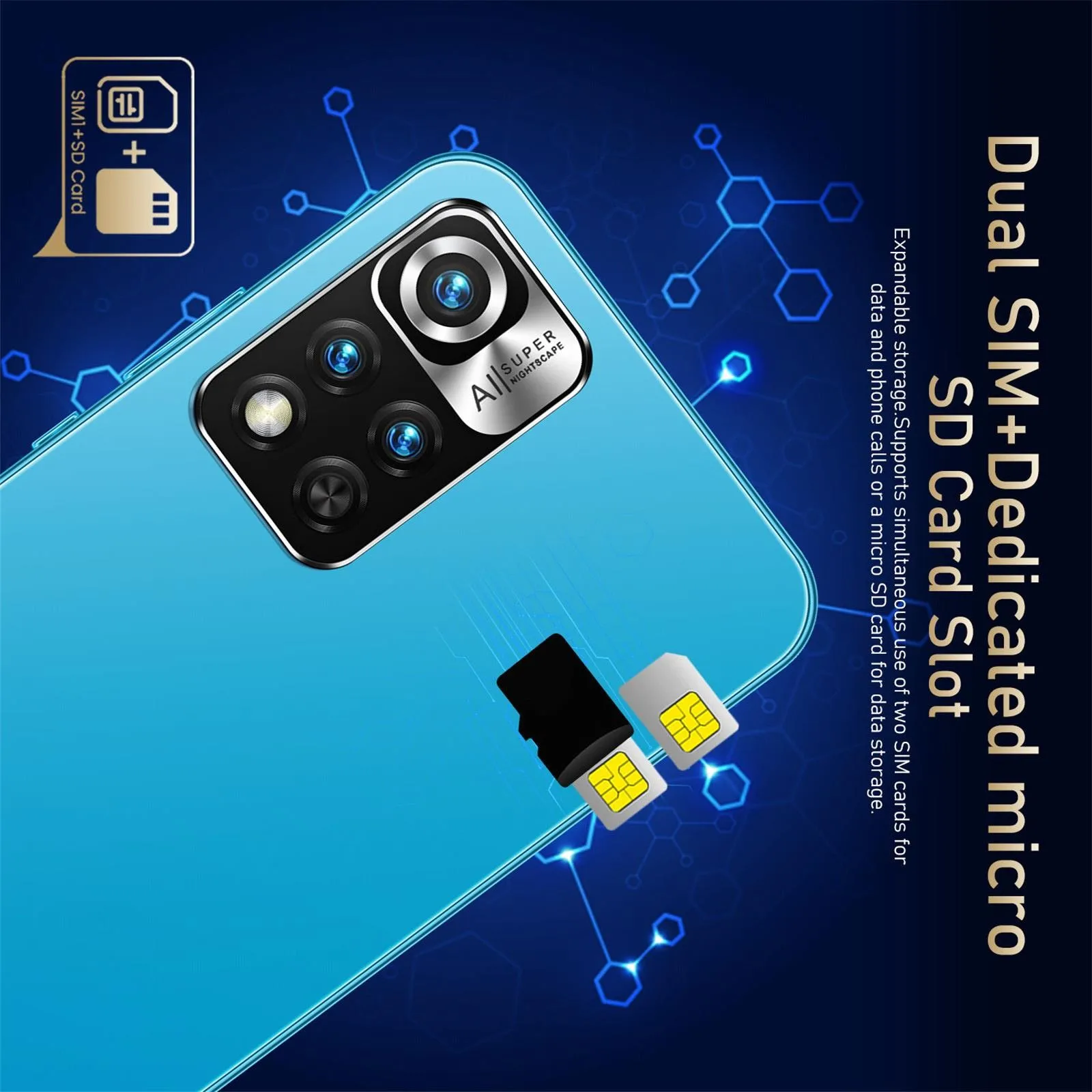 Смартфон с разблокировкой по лицу Android 8 1 задняя камера 5 Мп 6 3-дюймовый экран Waterdrop