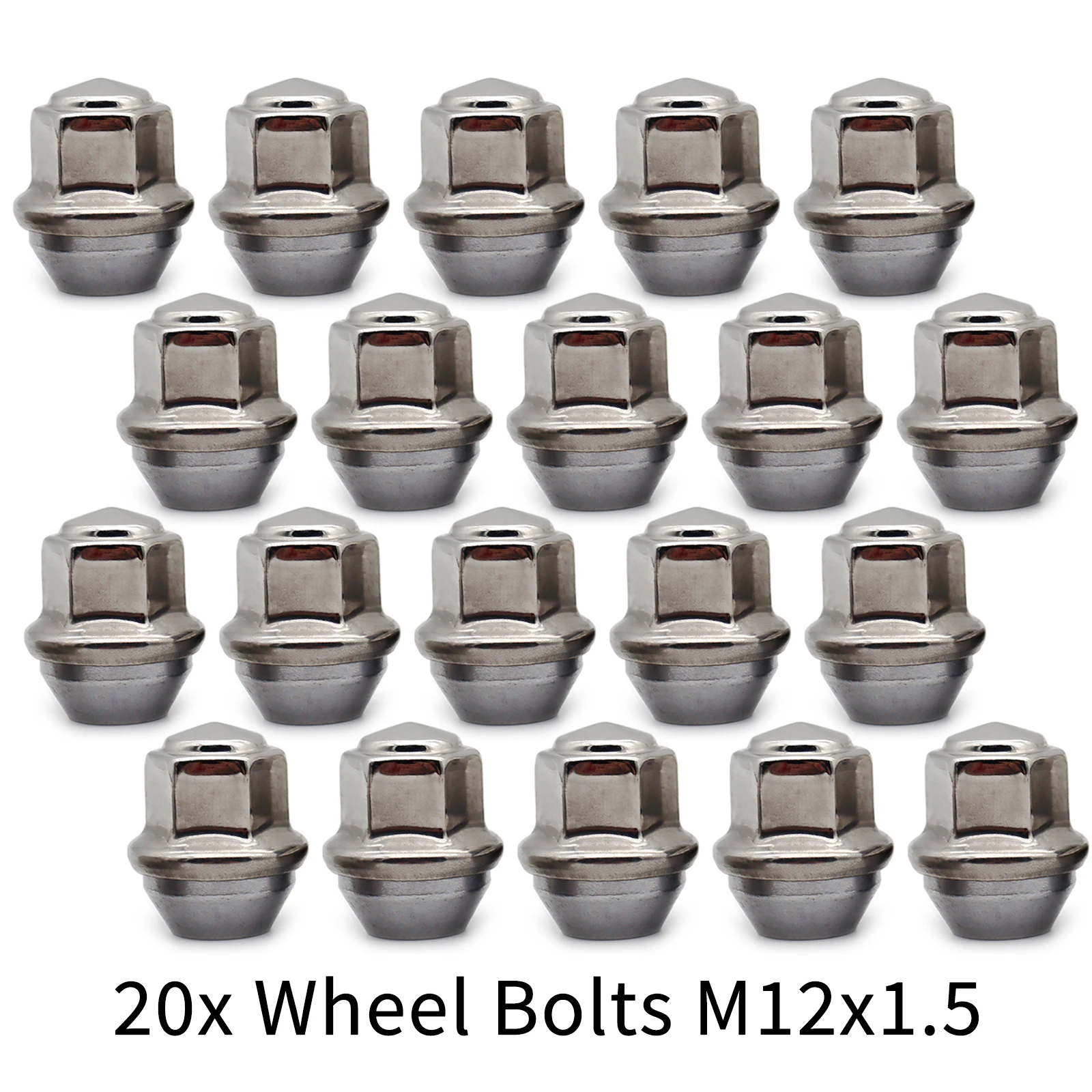 

20 гаек болтов для колес автомобиля 2434886 2179620 ACPA1012D2B для Ford Focus Fusion Mondeo Escape Kuga EcoSport B-Max C-Max M12x1,5 мм