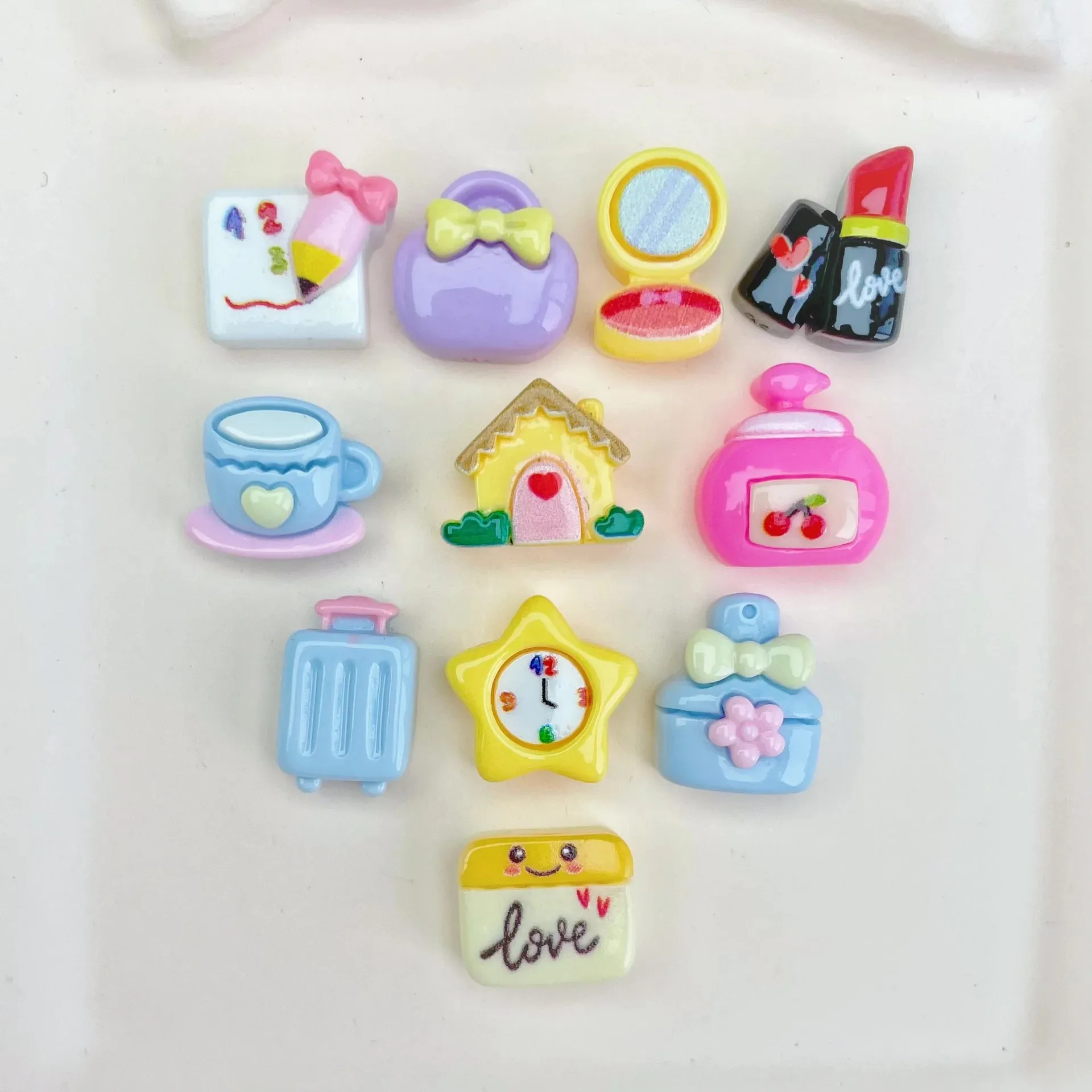 Симпатичная мини-дорожная серия из смолы сумка для дома игрушечный аксессуар