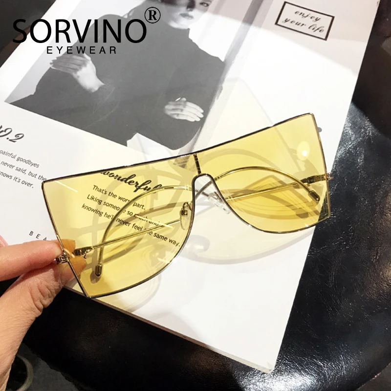 Мужские и женские солнцезащитные очки SORVINO дизайнерские в стиле ретро с