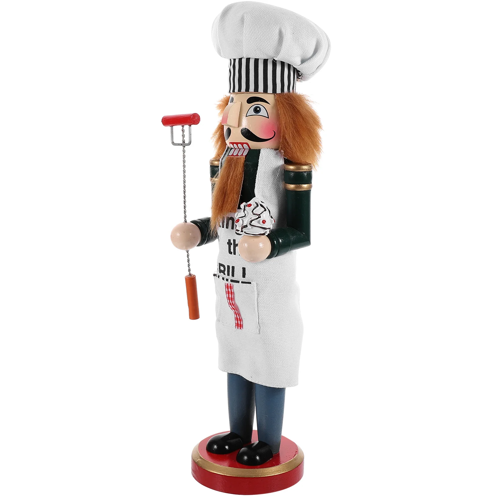 

Christmas Chef Nutcracker Decoration Xmas Holiday Puppet Ornament Nutcracker Figurine Christmas Decorations