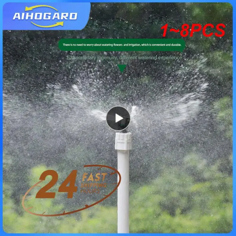 

1~8PCS Male Thread Rotating Sprinklers Irrigation Water Spray Sprinkler Lawn 360° Rotary Watering Nozzles garden watering