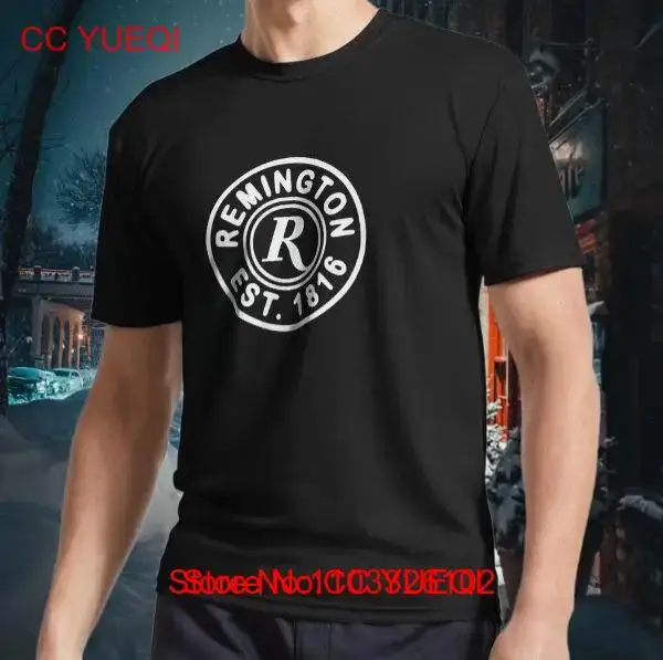 Ремингтон Эст. Футболка унисекс с логотипом 1816. Забавный размер от S до 5XL.