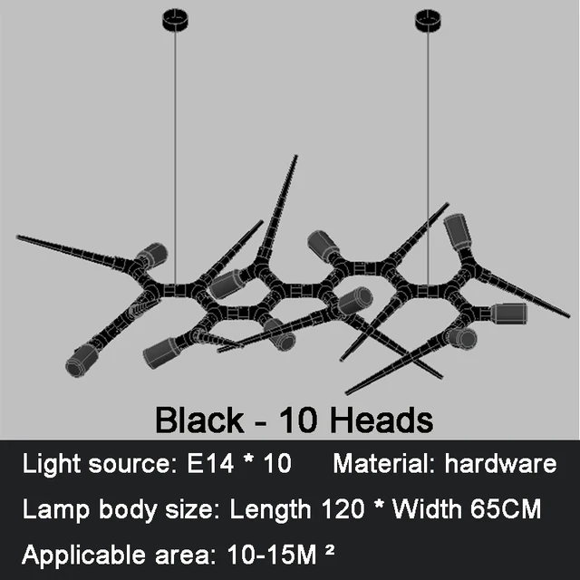 

Подвесной светильник HomeLover Thorn Chandelier