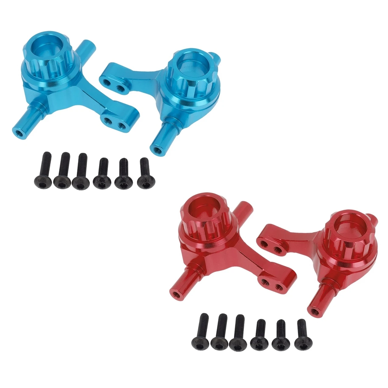 

2pcs Metal Front Upright Front Steering Knuckle for Tamiya TT02 TT-02 TT02T TT-02T 1/10 RC Car Upgrades Parts Accessories Feat