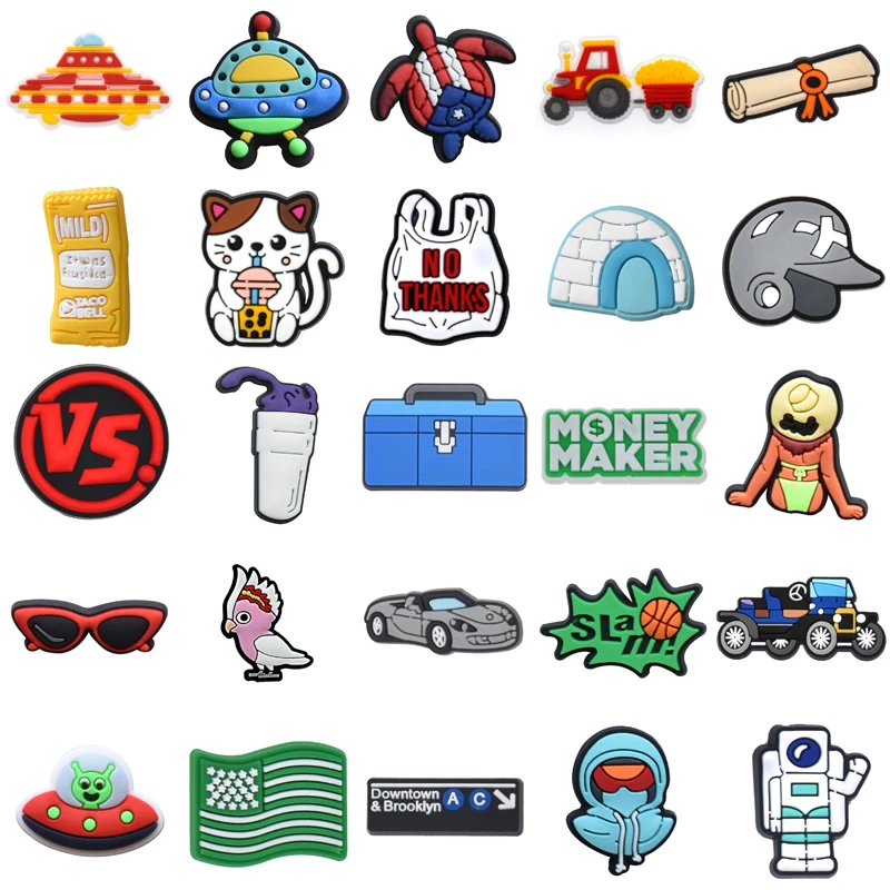 

Decorations for Croc Women Charm Girl Gifts Kids Set Jeans Wholesale Bulk Men Boy Para Pins Shoe Charms Shoes Accessories Packs