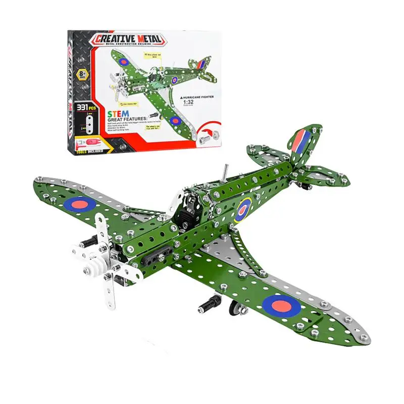 

331 шт., Детский конструктор «гайка»