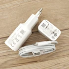 Зарядное устройство USB для XIAOMI с вилкой для ЕССША, 5 В, 2 А, адаптер 80 см, кабель Micro USB для Mi A1, A2, A3 lite, Max 2, 3, 4, Redmi 7, 6a, 4x, 5a, 5 plus, 6pro