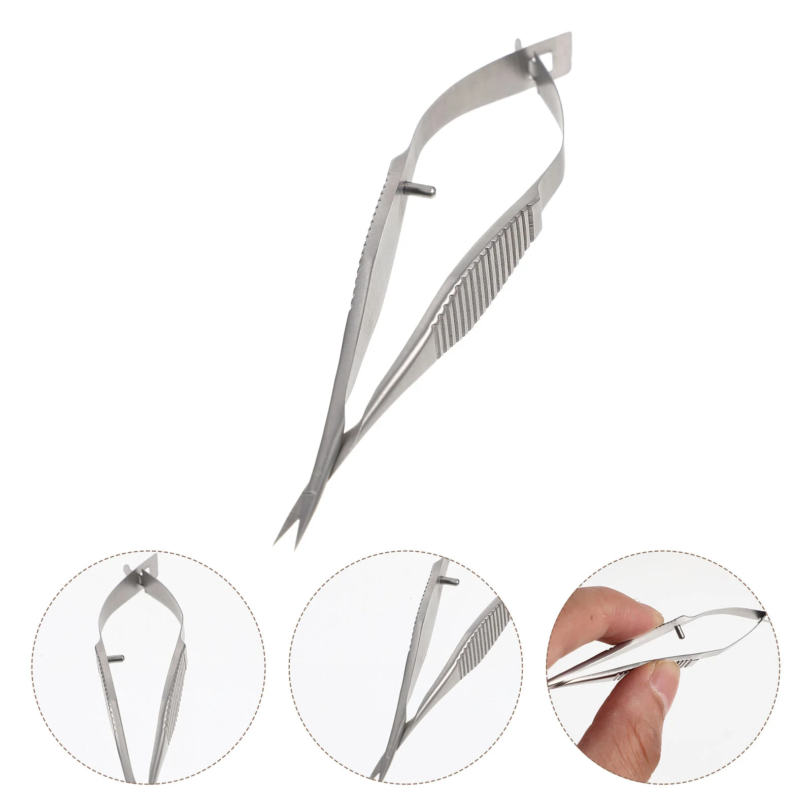 

Scissors Hair Remover Tool Used Removal Stainless Steel Titanium Alloy Medical Doctor's Emergency