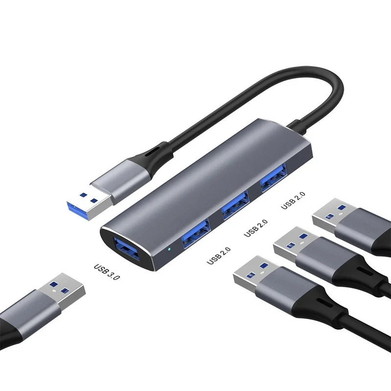 

TYPE-C hub for usb2. 0 hub for mobile phone tablet portable expansion usb splitter portable docking stations Genuine Favourite