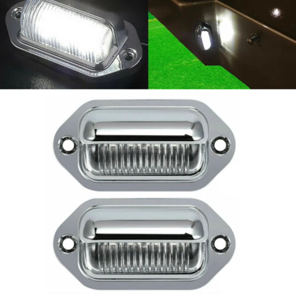 

Ideal For Lighting Vehicle Interiors Including Footwells LED License Plate Light.