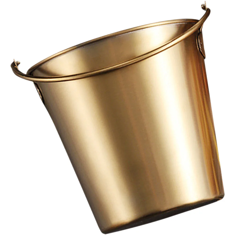 

Bucket Buckets Fries French Ice Containermetal Holder Fried Snack Pail Storage Party Chicken Chips Candy Box Pails