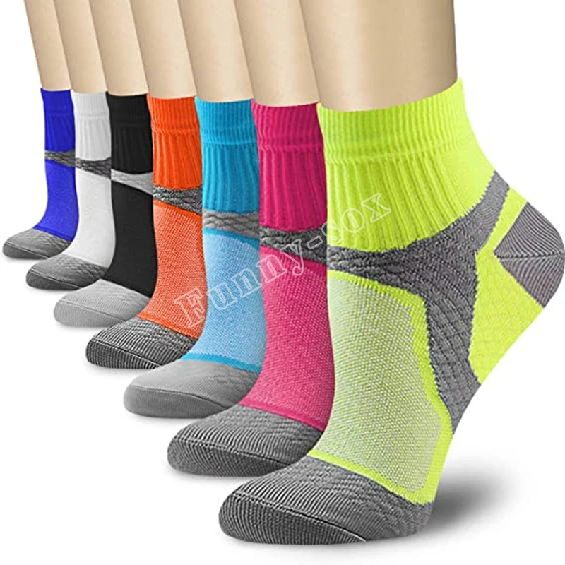 

Breathable Deodorant Nylon Sports Socks Men's and Women's Mid-tube Socks Sweat-absorbing Sports Socks Multi-color Leisur