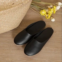 womens baotou slippers2022spring and autumn fashion soft bottom large size slippers indoor and outdoor dual use couple slippers