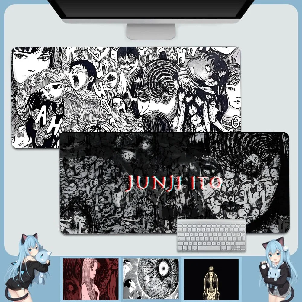 Junji Ito Tomie Kawakami Anime Beautiful Laptop Gaming Mice Mousepad Size For Keyboards Mat Boyfriend Gift