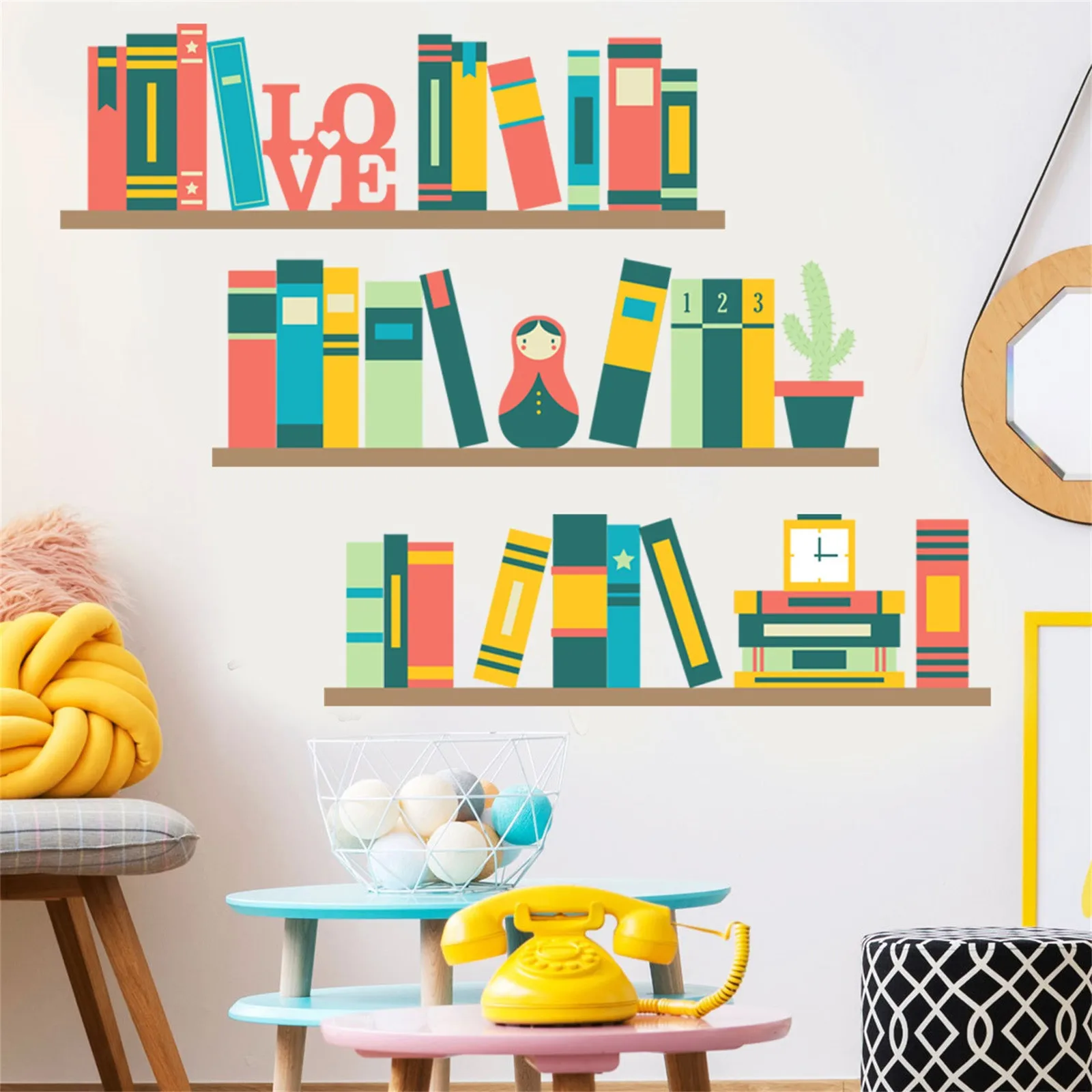 Новинка креативная наклейка DIY книга обучающая сцена тематические наклейки для