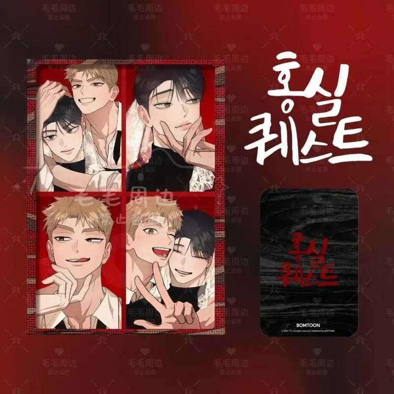 

Стикеры аниме Red Thread Quest Flash Photocard Ли Йён 10 шт