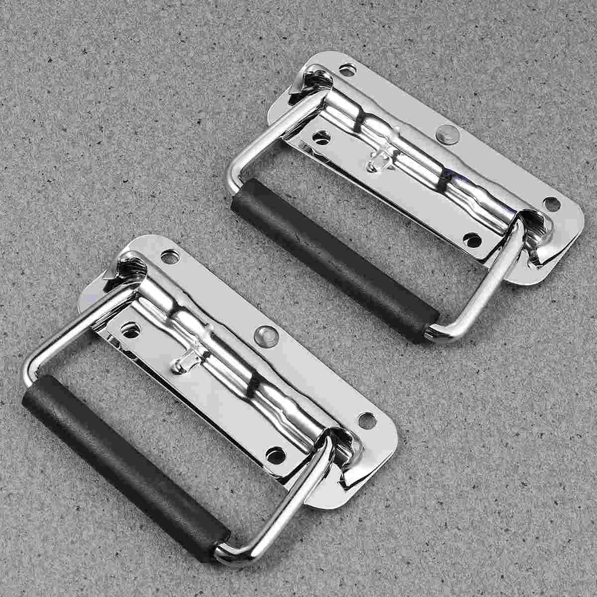 

Handle Luggagesuitcase Replacement Ring Case Hand Parts Folding Steel Wrap Step Trailer Boat Trunkhandles Stainless Foldable