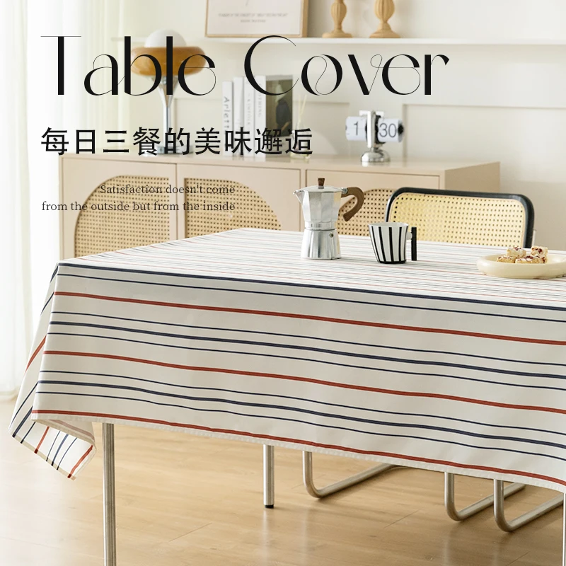 

Table cloth, washable, oil resistant, waterproof canvas, dining table cloth, student dormitory desk mat, coffee table cloth
