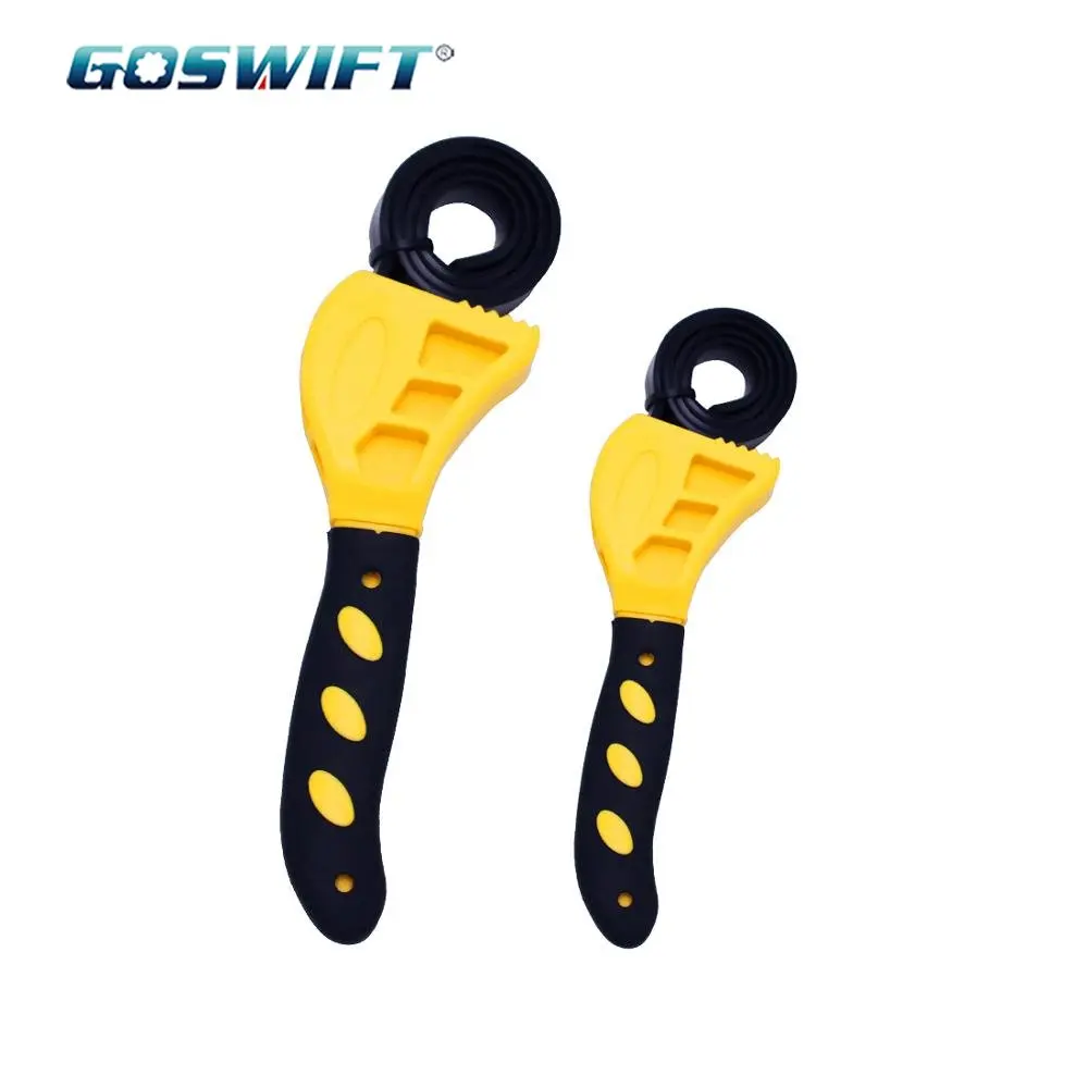 Wrench 6 Inch And 8 Inch Length Adjustable Strap Wrench Use As Jar Opener Pipe Wrench