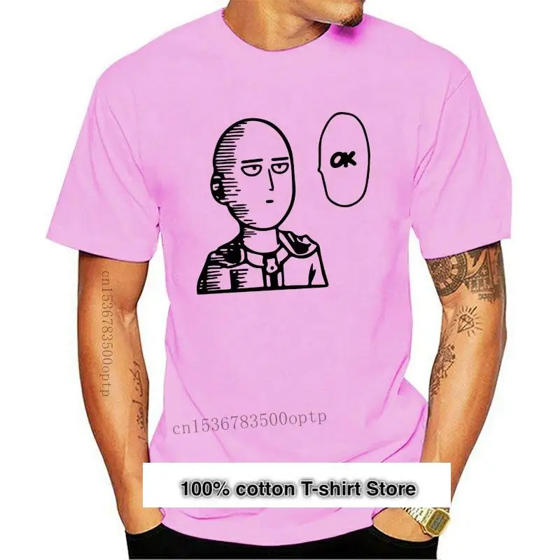 

Camiseta con estampado de Anime para hombre, camisa informal de alta calidad, 100% algodón, a la moda, nueva