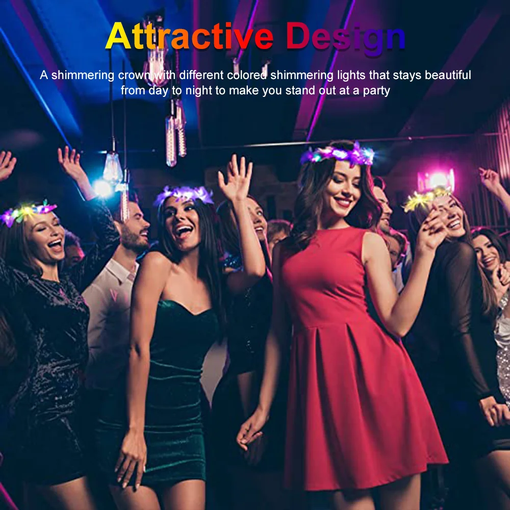 Новинка осветительные аксессуары для волос в форме ангела с диодными перьями