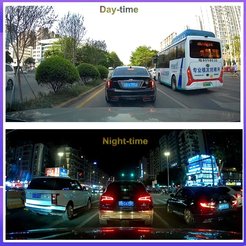 Фото 4K 2160P Wi-Fi передний и задний видеорегистратор для Toyota Rav4 LE XLE XA50 Wildlander Camry Highlander CHR Sienna Corolla IZOA Alphard DVR №3