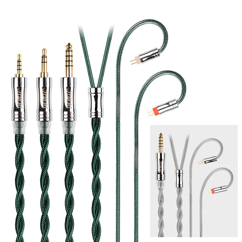 Nicehck Jialai Jly3 Hi-Fi кабель для обновления наушников посеребренный Occ 3 5/2 5/4 4 мм Mmcx/qdc/0 78