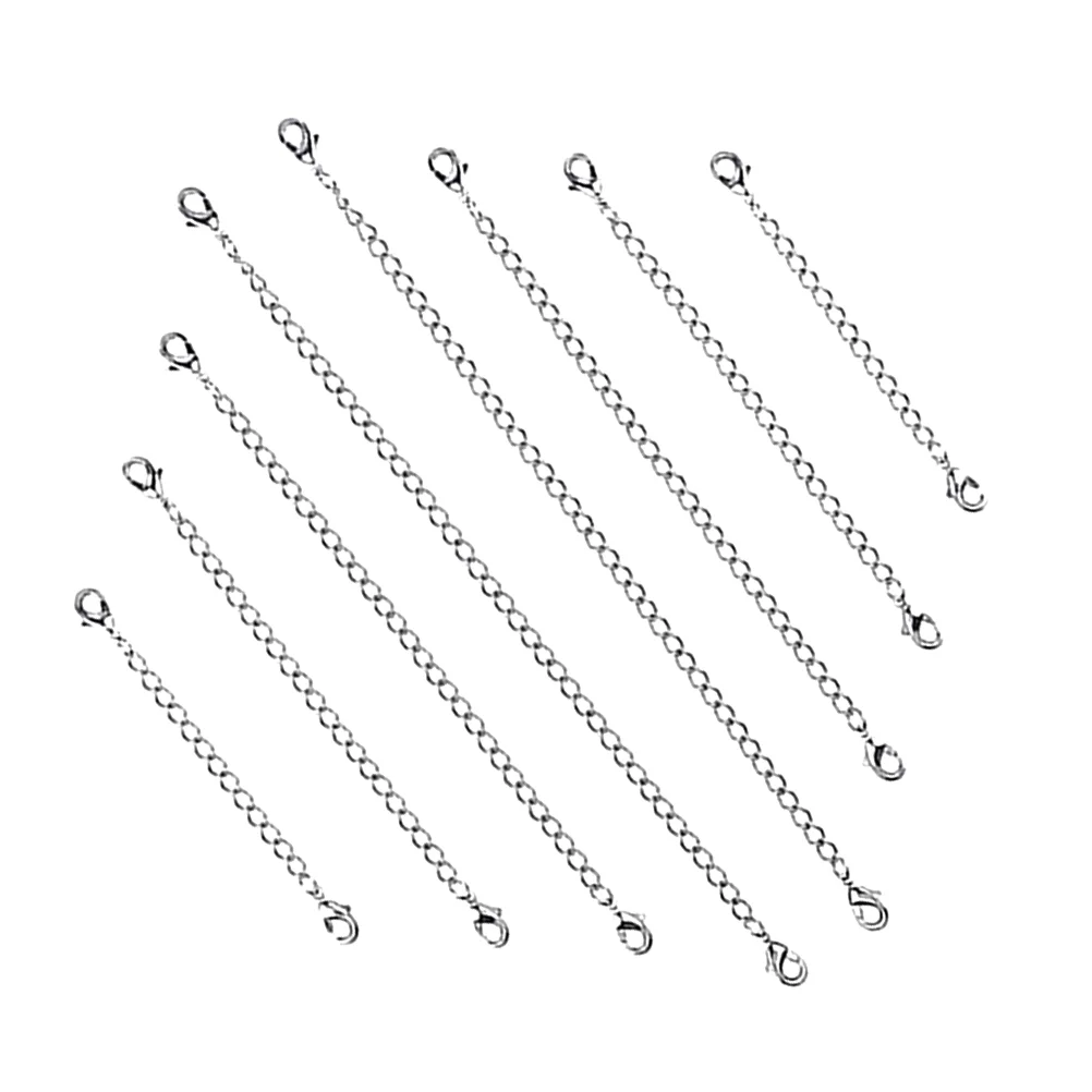 

Bracelet Extender Chain Lobster Clasp Both Ends Stainless Steel Necklace Chains