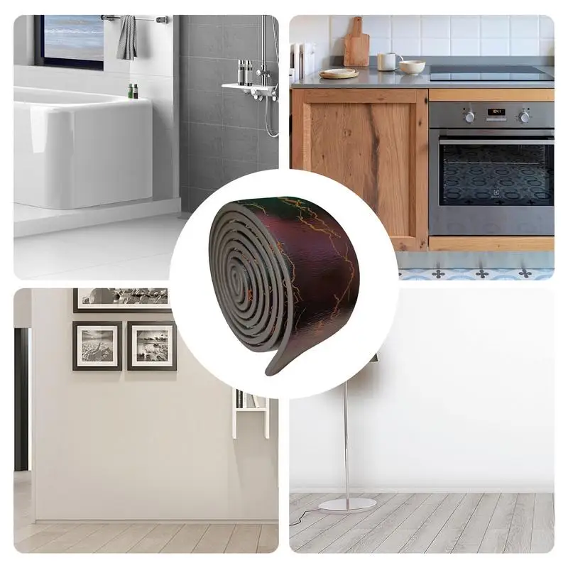 Плинтус молдинговая отделка противоударный настенный угловой самоклеящийся