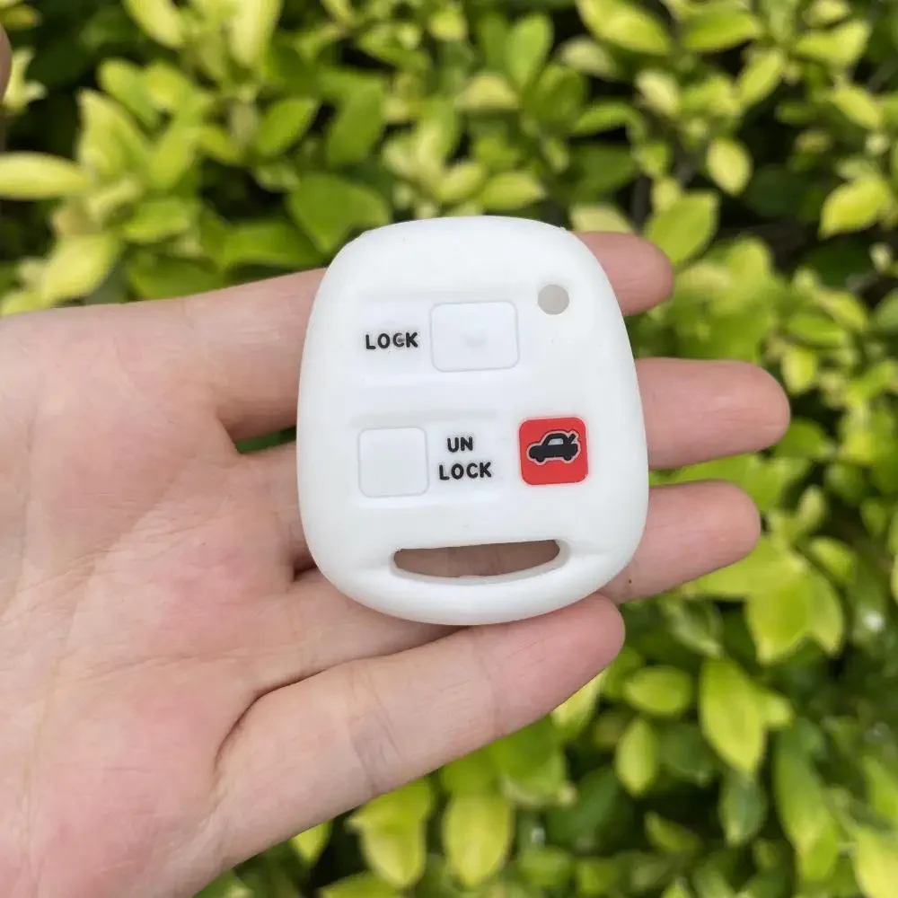 

Силиконовый чехол для автомобильного ключа, аксессуары для протекторов, резиновый чехол для Toyota Avensis Camry Corolla для Lexus, набор брелоков с дистанционным управлением