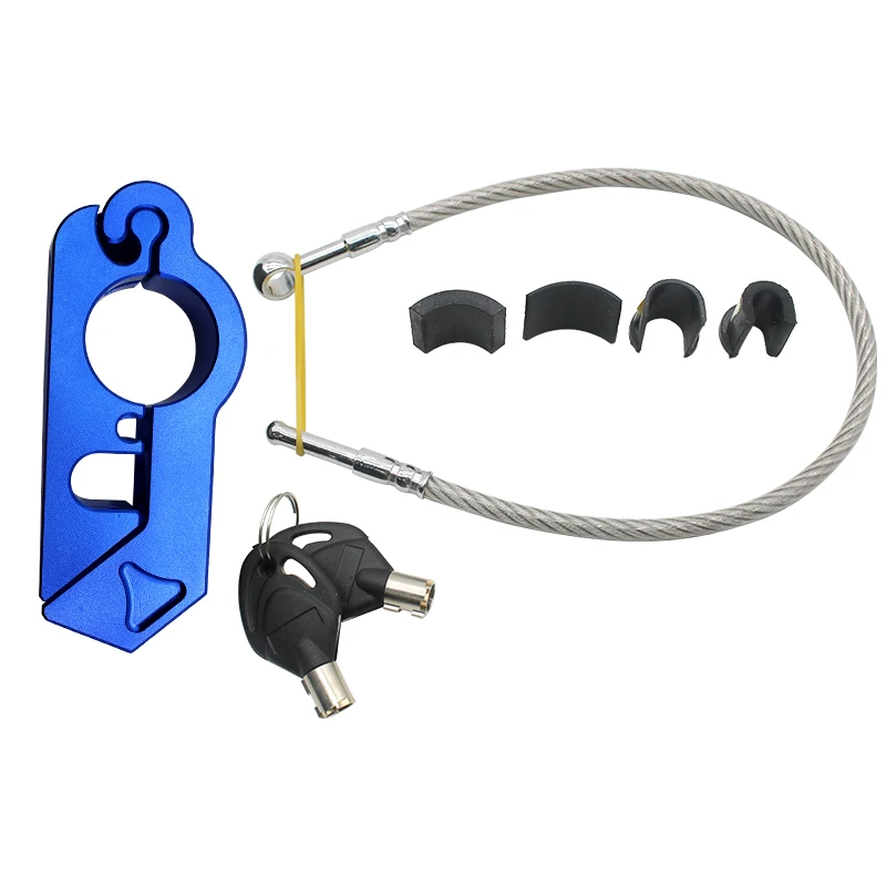 Замок на руль мотоцикла