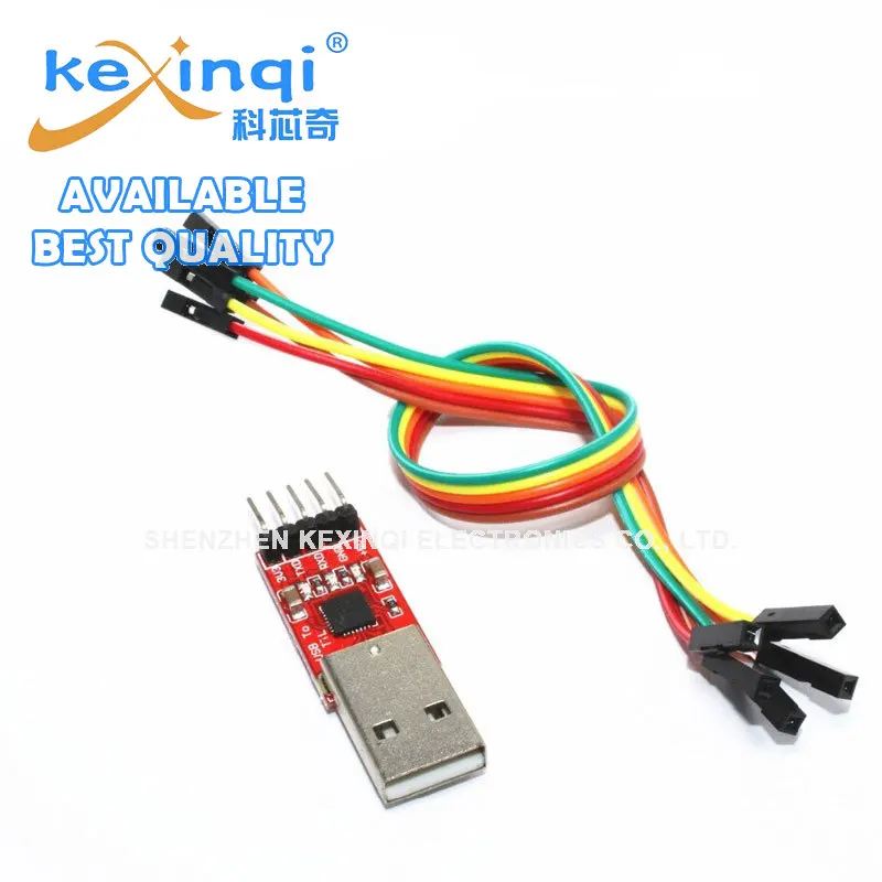Модуль CP2102 с USB на TTL 5-контактный модуль разъема, последовательный преобразователь CP2102 с USB 2,0 на UART TTL 5-контактный модуль разъема, последовательный преобразователь