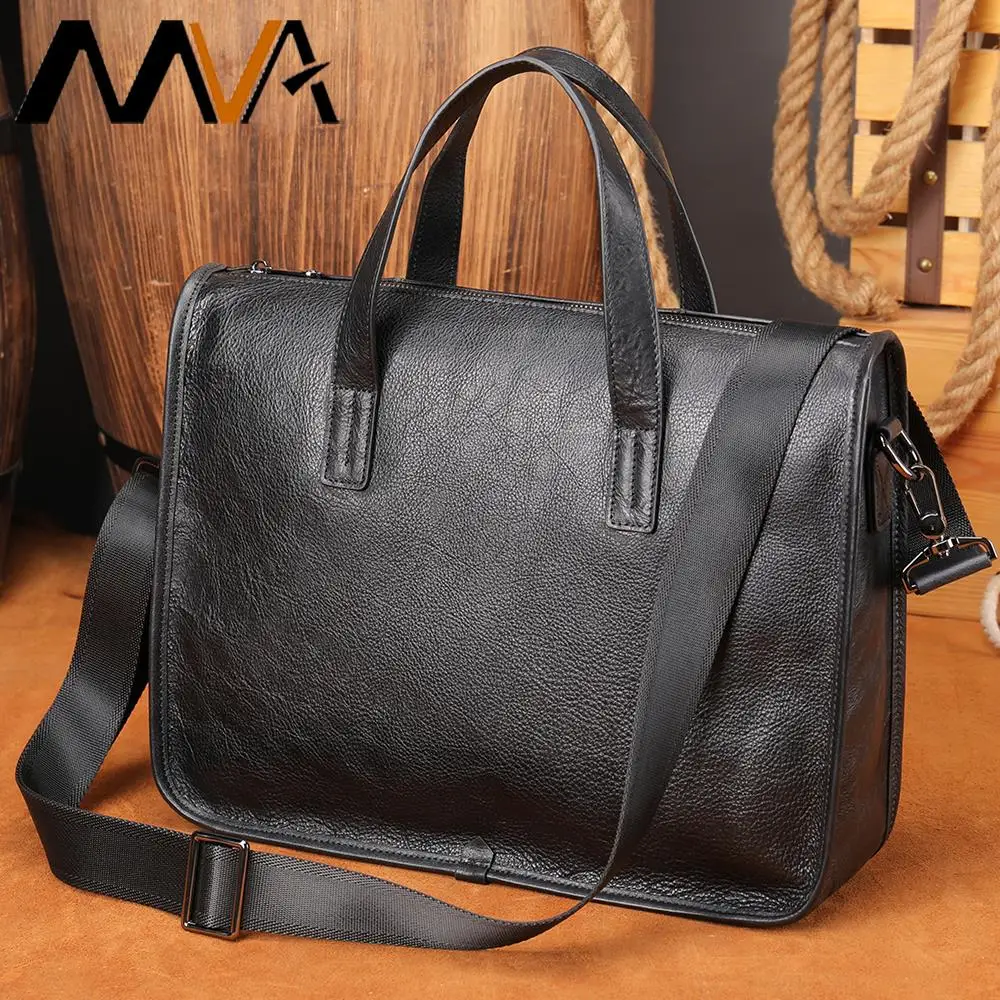 

0New Briefcase Torba Porte Document Leather Bag For Men Malette Maletines Sacoches Hommes Paste Executiva Masculina Office Tote