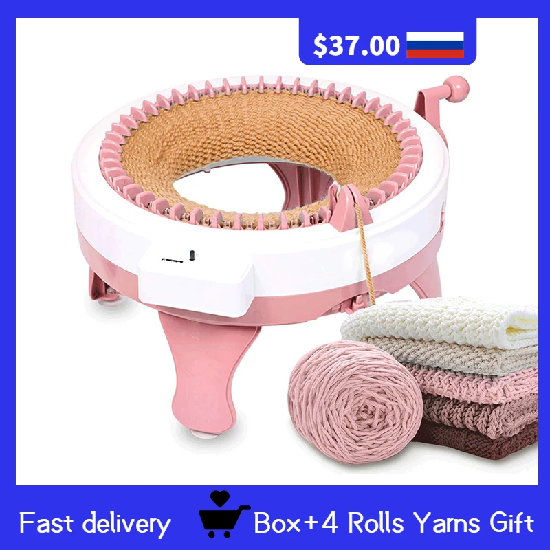 

48 Needles Knitting Machine Breimachine Creative Manual DIY Loom Sentro Knitting Machine Tricoter Sewing Hat Sock Lazy Artifact