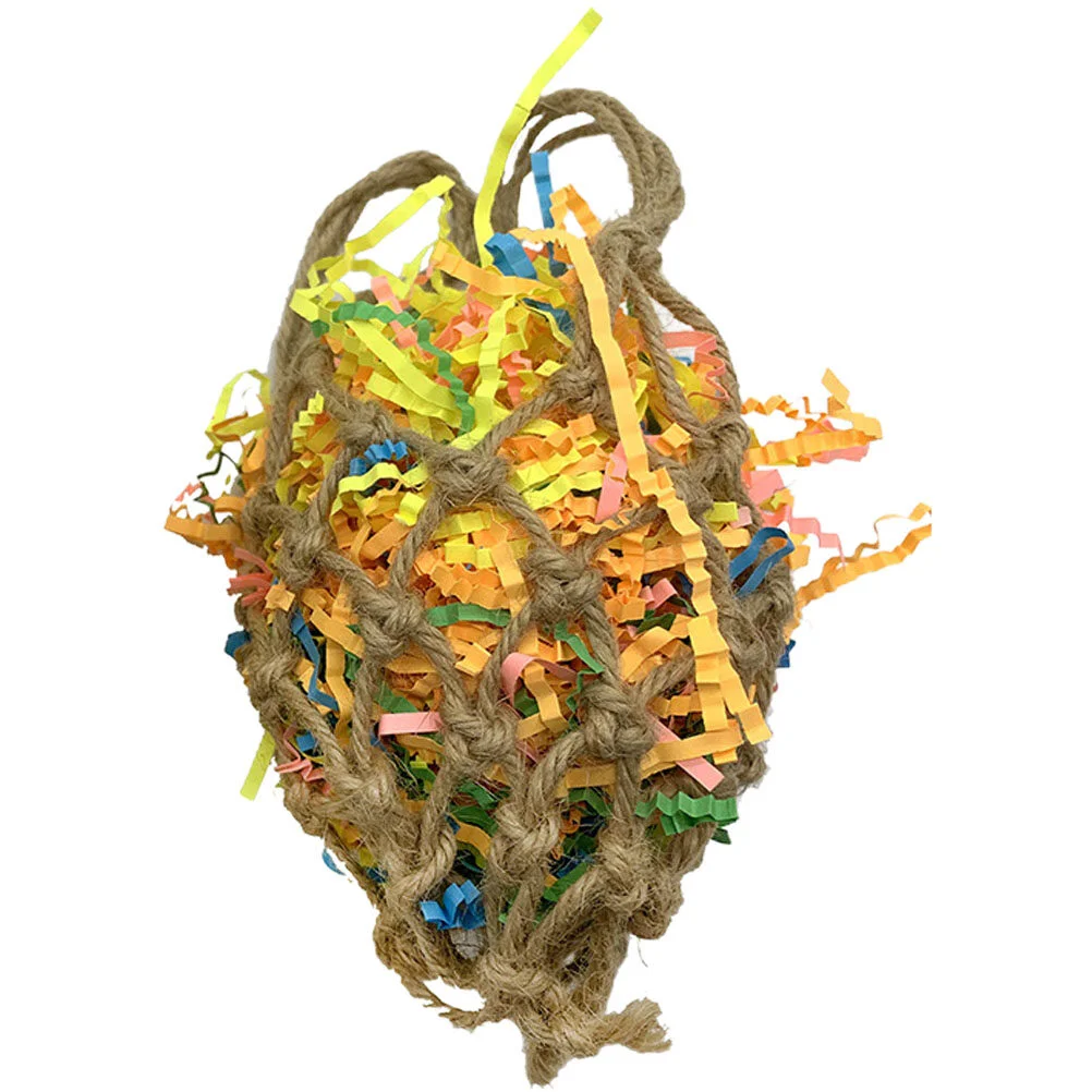 

Accessories Bird Cage Toys Parrot Hanging Chew Cage Shredding Toys Bird Parrots Chewing Bite