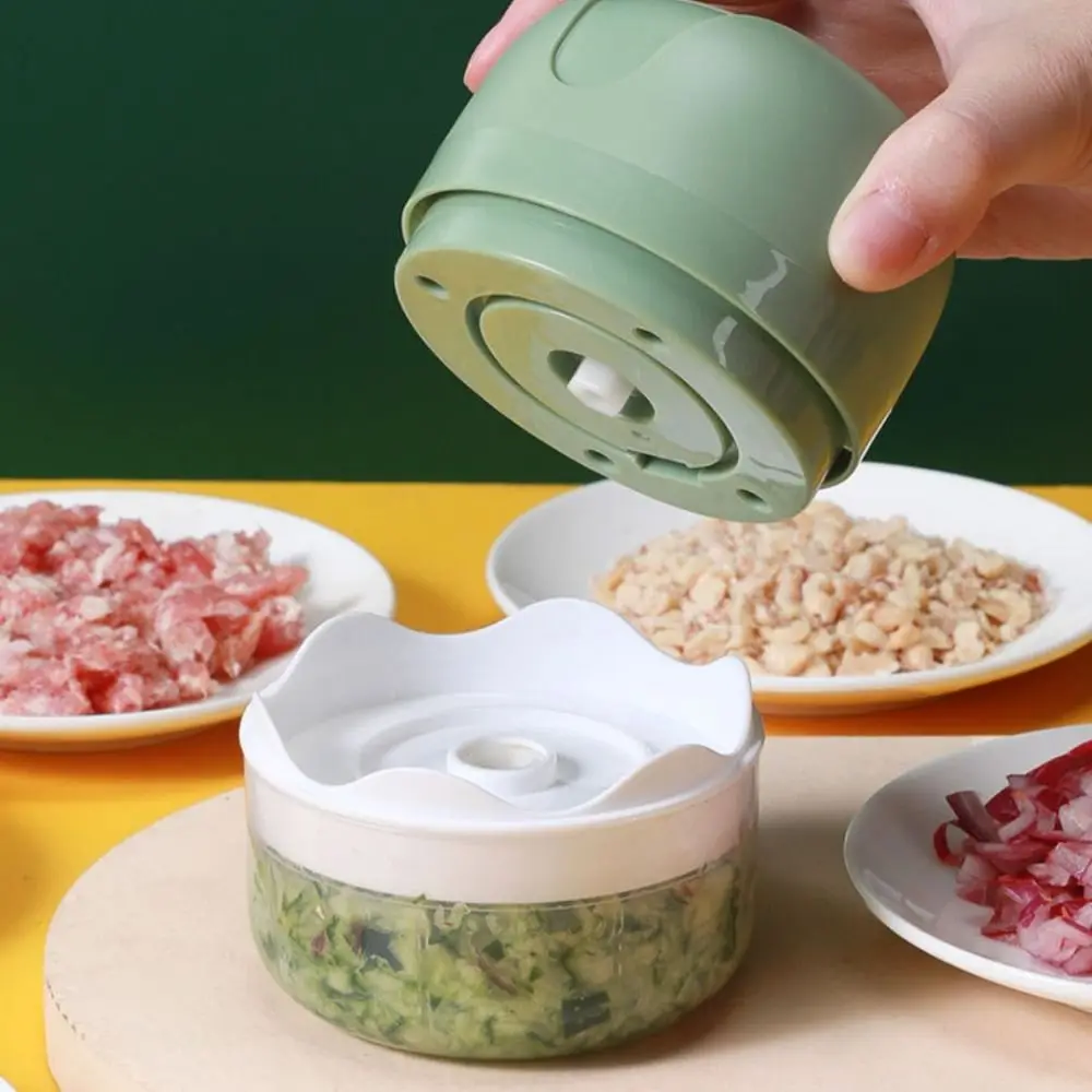 Cordless Chopper Garlic Chopper 2 Cups Food Processor Mincer