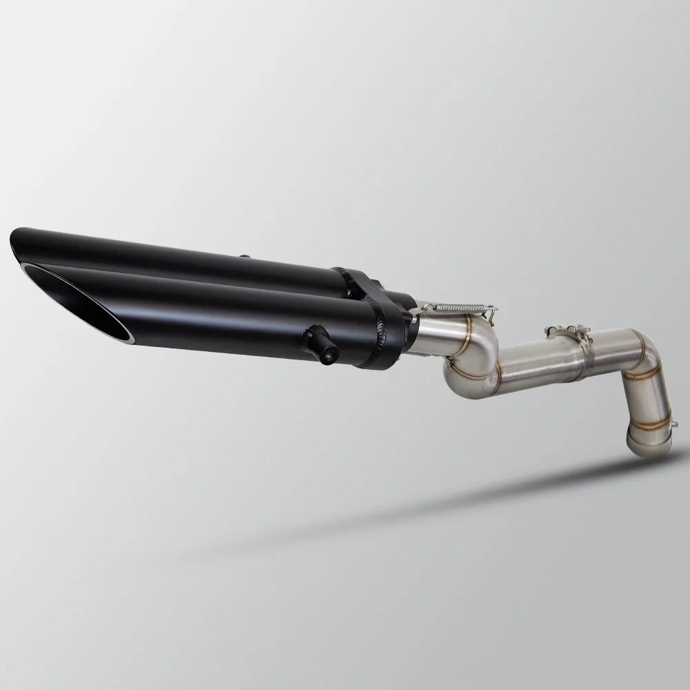 

Для Honda CBR600RR F5 2005-2020 мотоциклетная надеваемая выхлопная труба, модифицированный глушитель средней трубы с DB Killer Escape Racing Kit