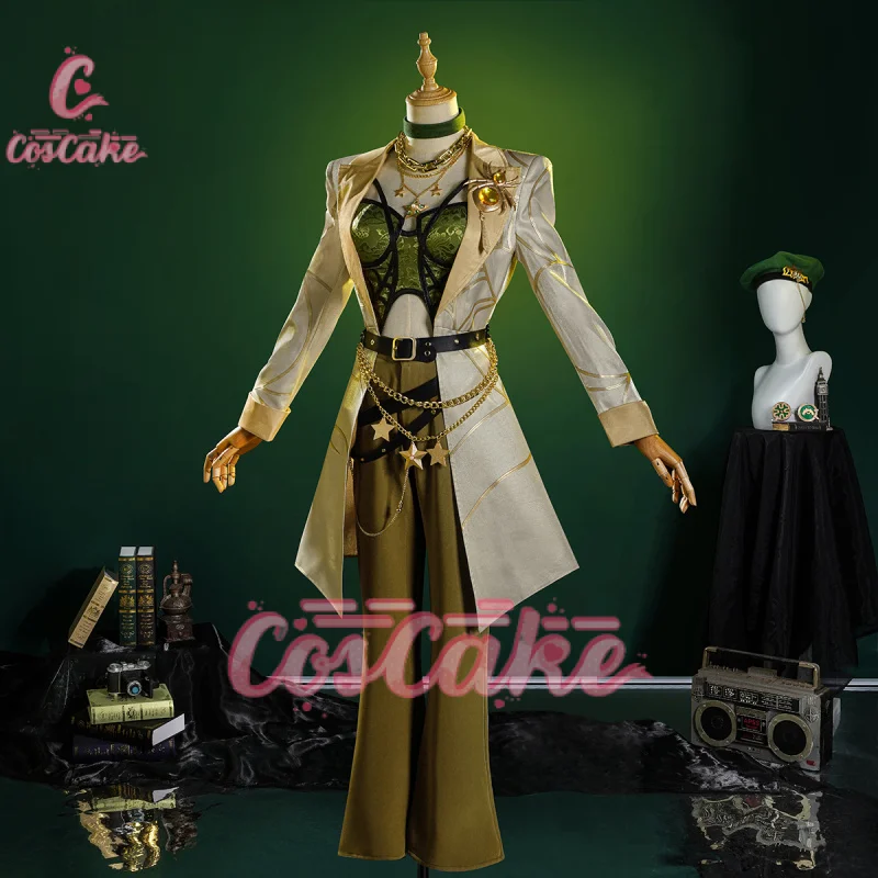 Костюм для косплея Games Identity V Demi Bourbon униформа Barmaid Proofreader Хэллоуин карнавал