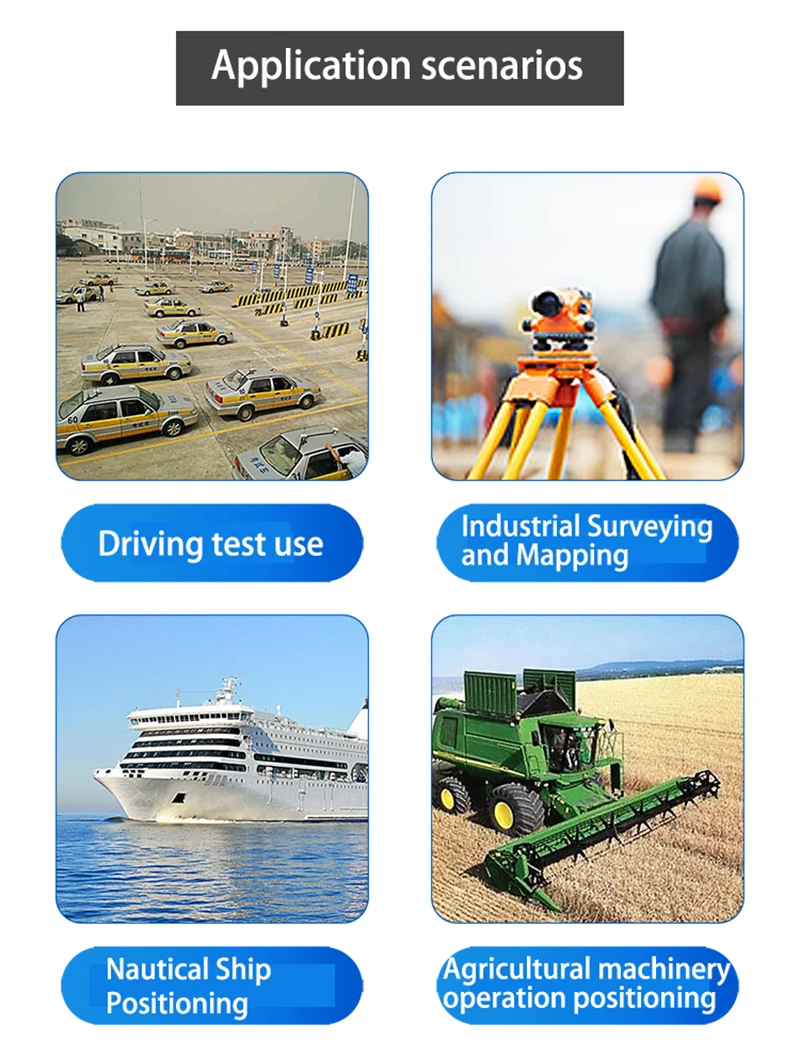 GPS+Beidou Timing Antenna AIS Satellite Navigation Signal Boost Amplifier for Nautical Marine Boat Car Base Station Positioning