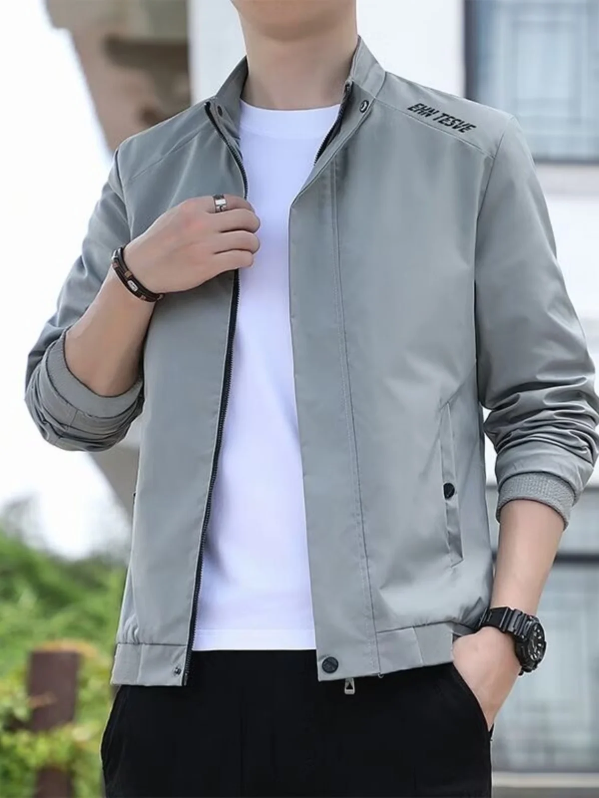 Куртка Верхняя одежда Мужская ветрозащитная водонепроницаемая весенне-осенняя